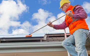 Hollywood soft wash roof cleaning